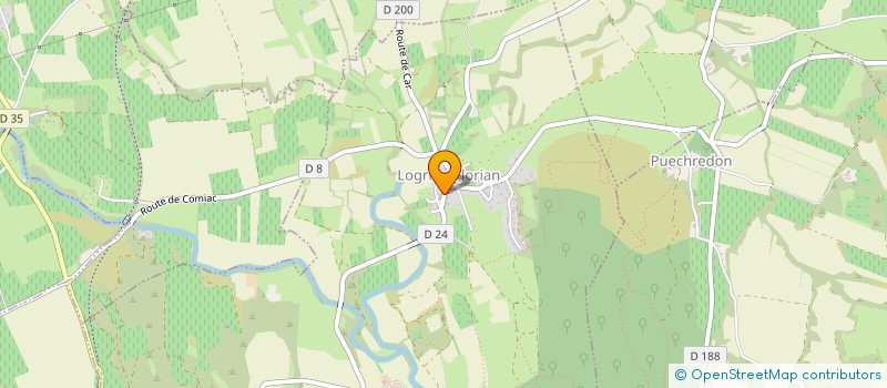 localisation de l'entreprise LA SOUQUE  LOGRIAN-FLORIAN
