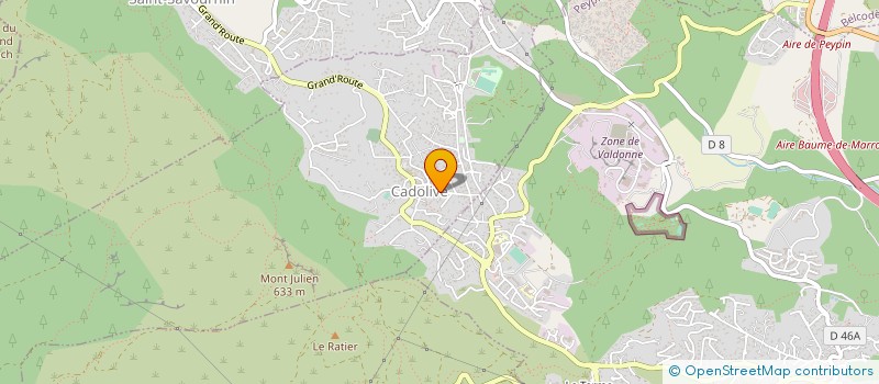 localisation de l'entreprise LA SOURCE à CADOLIVE