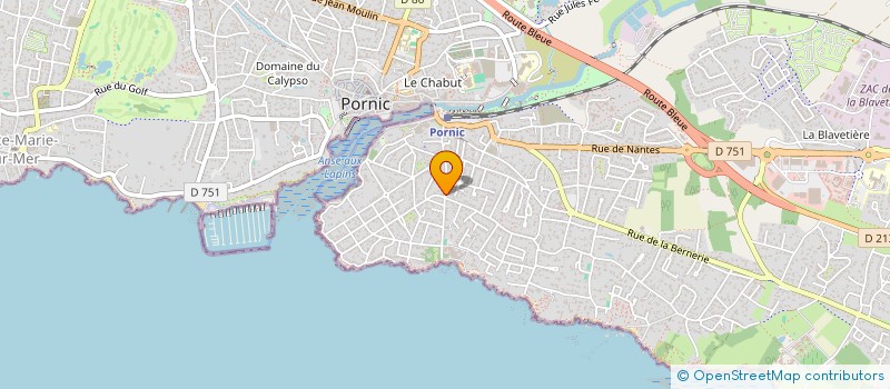 localisation de l'entreprise LA SOURCE  PORNIC