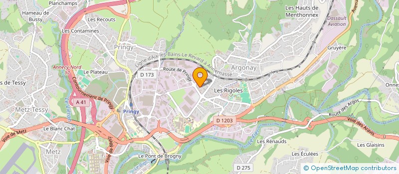 localisation de l'entreprise LA SOURCE à FILLIERE