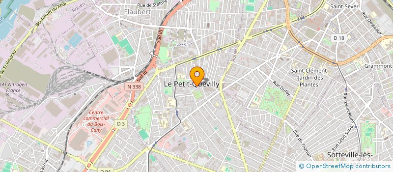localisation de l'entreprise LA SOURCE à LE PETIT-QUEVILLY