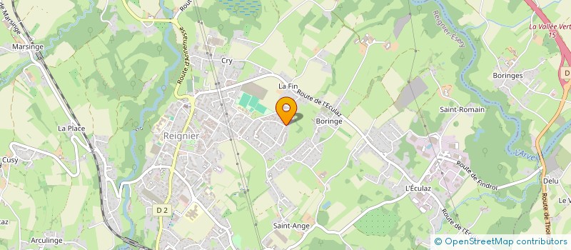 localisation de l'entreprise LA SOURCE à REIGNIER-ESERY