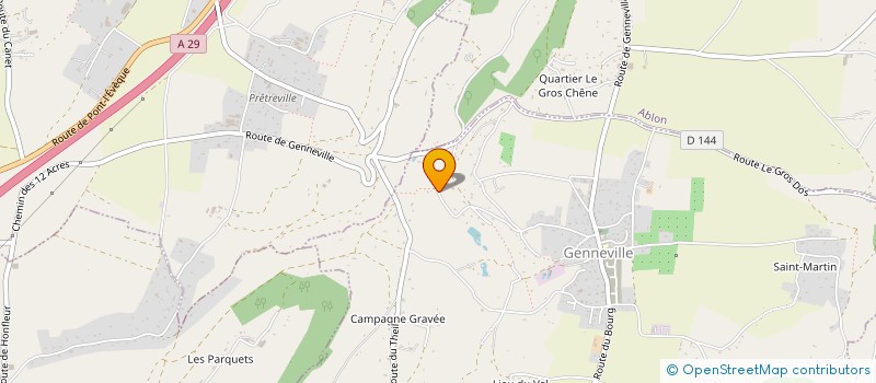 localisation de l'entreprise LA SOURCE  BARNEVILLE-LA-BERTRAN