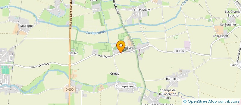 localisation de l'entreprise LA SOURCE  SAINT-SYMPHORIEN