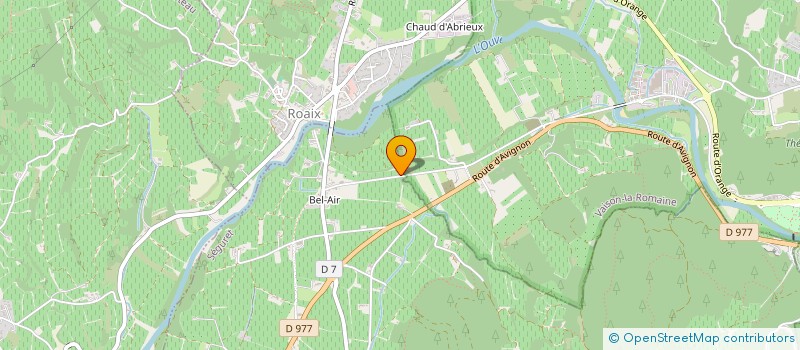 localisation de l'entreprise LA SOURCE  VAISON-LA-ROMAINE