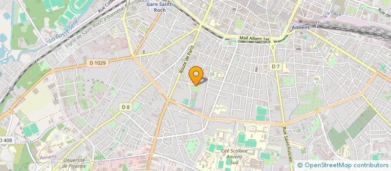 localisation de l'entreprise LA SOURCE à AMIENS
