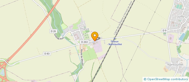 localisation de l'entreprise LA SOURCE à CLICHY-SOUS-BOIS