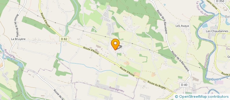 localisation de l'entreprise LA SOURCE  ROMAGNIEU