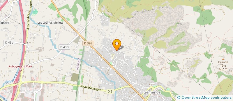 localisation de l'entreprise LA SOURCE  GEMENOS