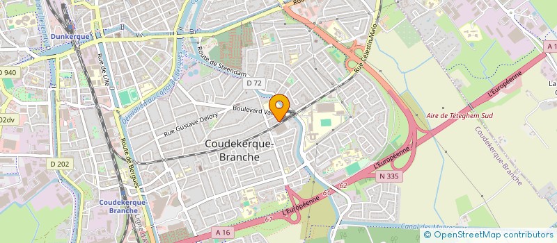 localisation de l'entreprise LA SOURCE  COUDEKERQUE-BRANCHE