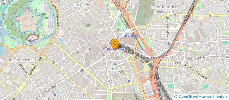 localisation de l'entreprise LA SOURCE à LILLE