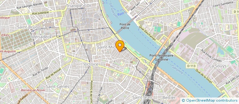 localisation de l'entreprise LA SOURCE  BORDEAUX