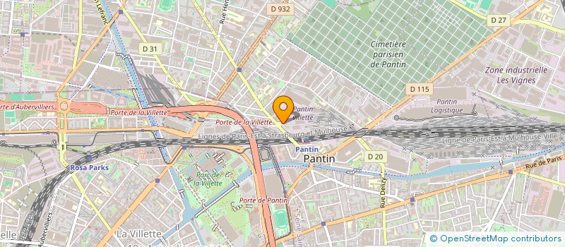 localisation de l'entreprise LA SOURCE à NEUILLY-SUR-SEINE