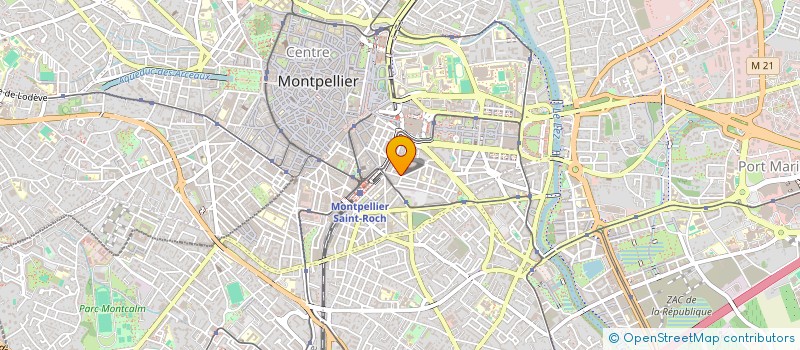 localisation de l'entreprise LA SOURCE à MONTPELLIER