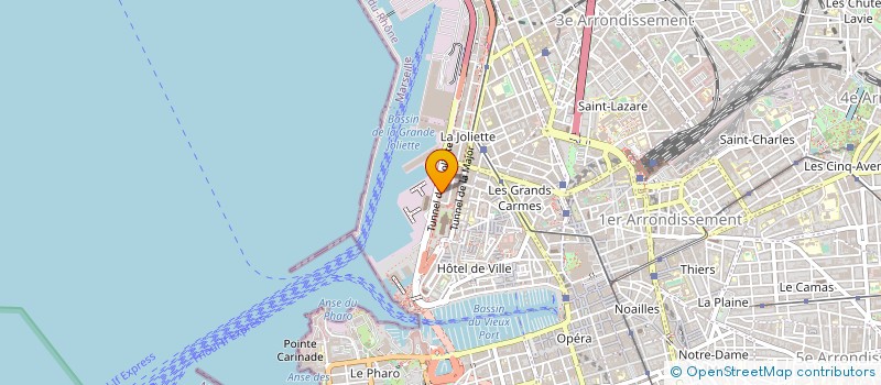 localisation de l'entreprise LA SOURCE à MARSEILLE 2EME