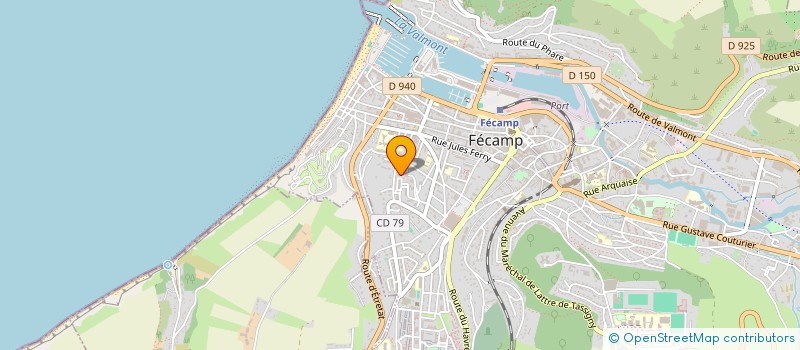 localisation de l'entreprise LA SOURCE  FECAMP