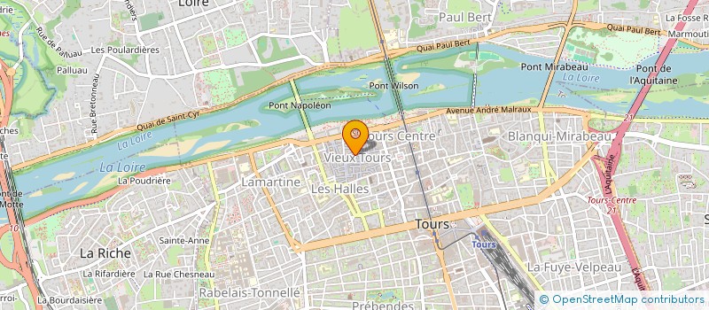 localisation de l'entreprise LA SOURCE  TOURS