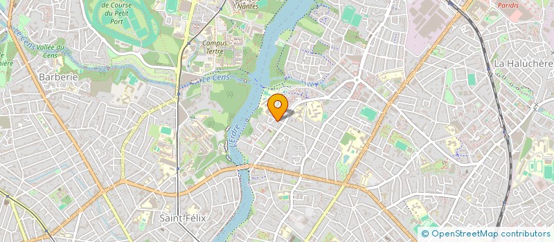 localisation de l'entreprise LA SOURCE à NANTES