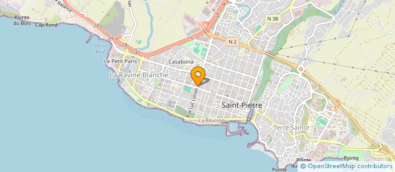 localisation de l'entreprise LA SOURCE à SAINT-PIERRE
