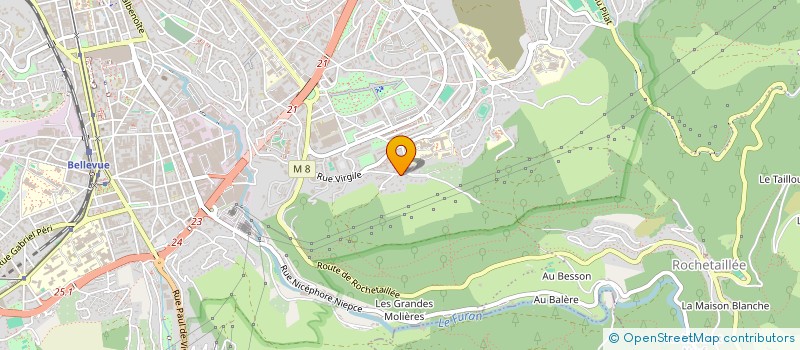 localisation de l'entreprise LA SOURCE  SAINT-ETIENNE