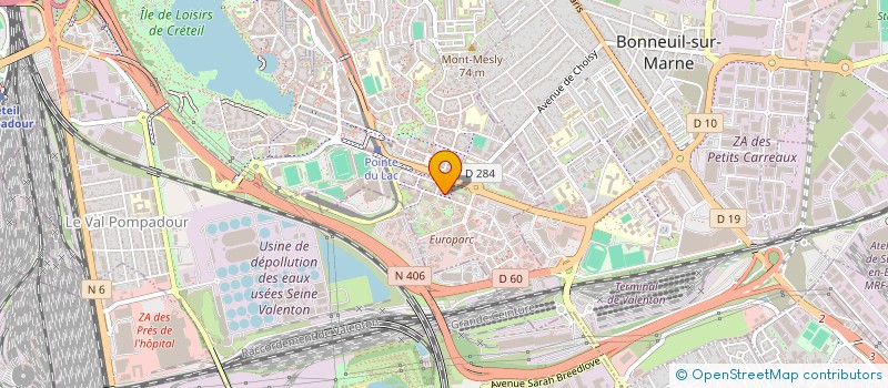 localisation de l'entreprise LA SOURCE à CRETEIL
