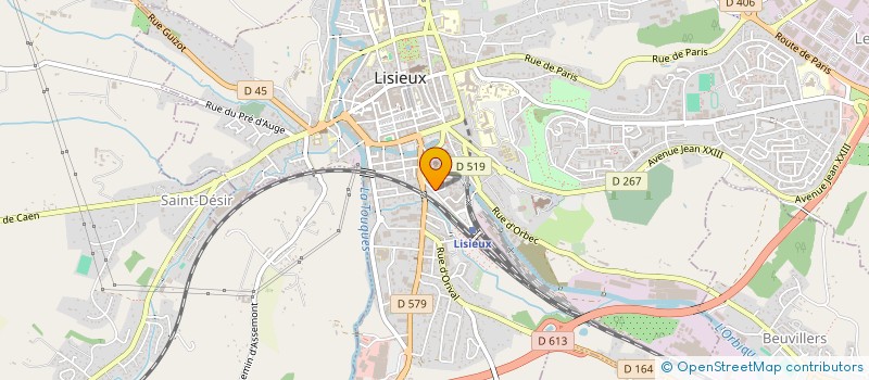 localisation de l'entreprise LA SOURCE ADSL à LISIEUX