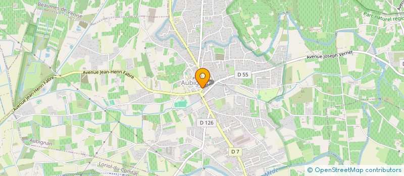localisation de l'entreprise LA SOURCE AUX FLEURS à AUBIGNAN