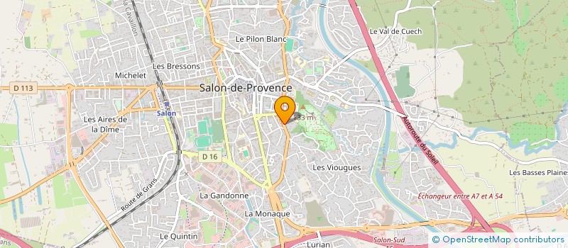 localisation de l'entreprise LA SOURCE BIS  SALON-DE-PROVENCE