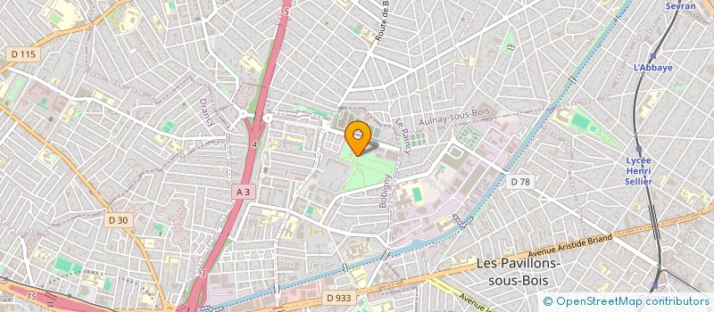 localisation de l'entreprise LA SOURCE BULDING  BONDY