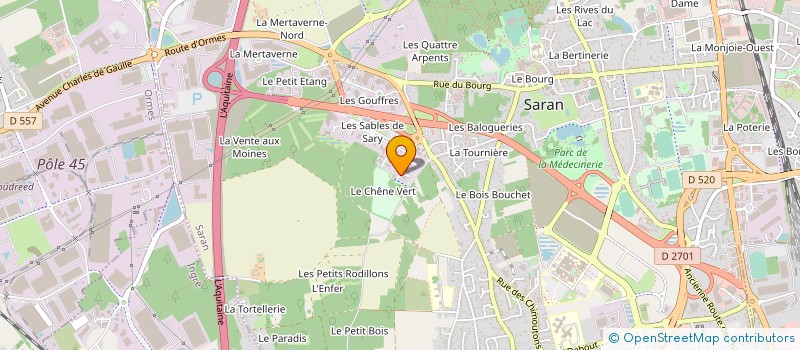 localisation de l'entreprise LA SOURCE CO-WORKING à SARAN