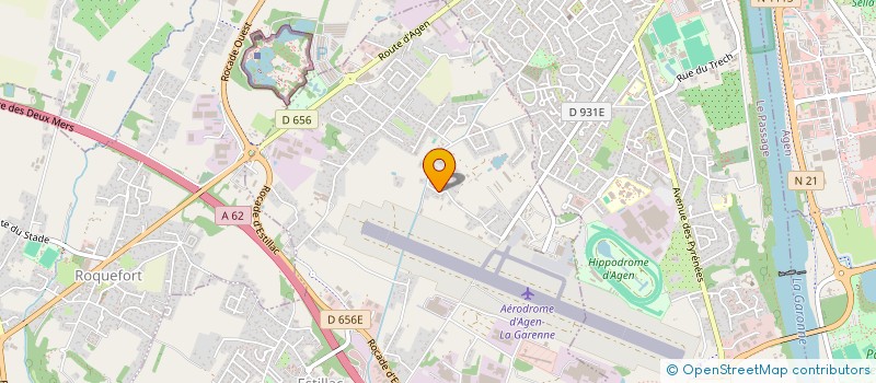 localisation de l'entreprise LA SOURCE DE BORDE GRANDE  ESTILLAC