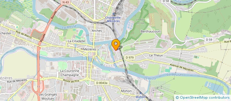 localisation de l'entreprise LA SOURCE DE JEUNESSE  CHARLEVILLE-MEZIERES