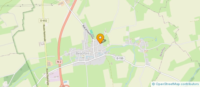 localisation de l'entreprise LA SOURCE DE NOS RACINES  BEAUFORT