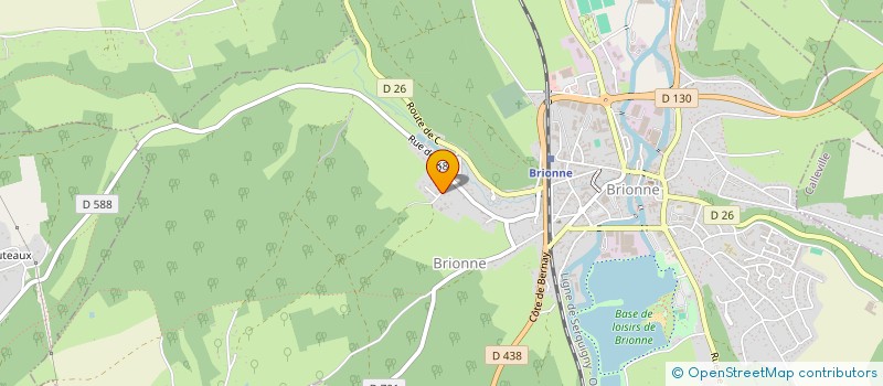 localisation de l'entreprise LA SOURCE DE PAULINE  BRIONNE