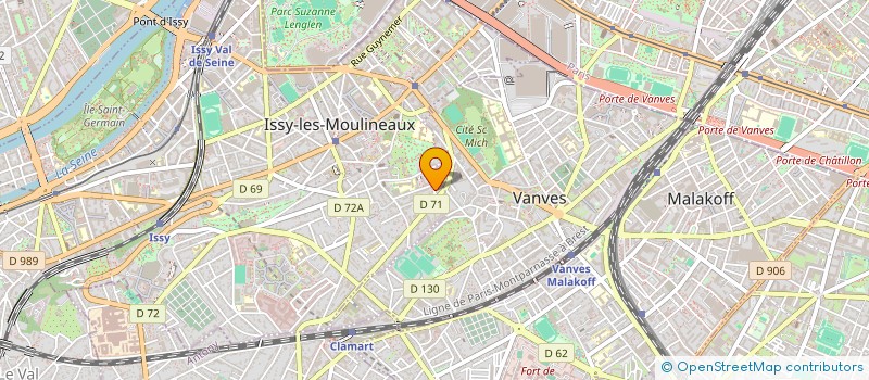 localisation de l'entreprise LA SOURCE DE VIE à ISSY-LES-MOULINEAUX
