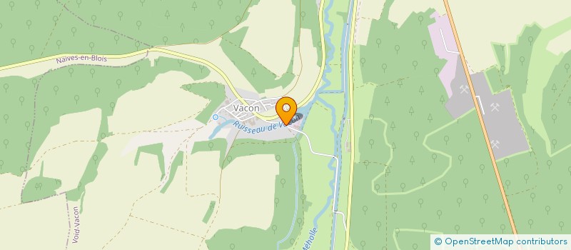 localisation de l'entreprise LA SOURCE DES LOTTES à VOID-VACON