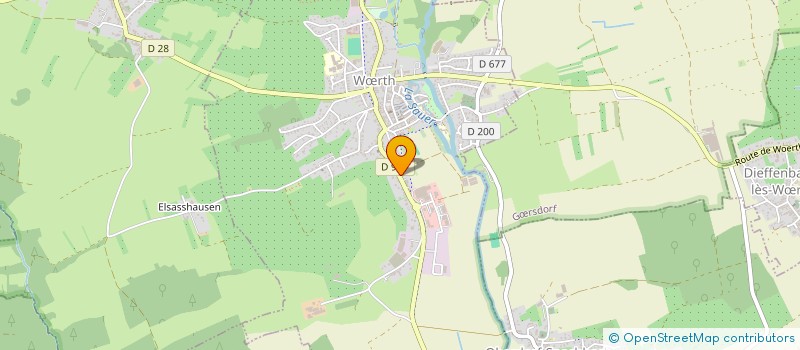 localisation de l'entreprise LA SOURCE DES SENS HOTEL RESTAURANT SPA  DURRENBACH