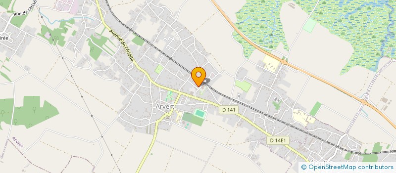 localisation de l'entreprise LA SOURCE DES SOINS  ARVERT