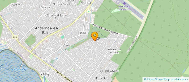 localisation de l'entreprise LA SOURCE DU BETEY  LANTON