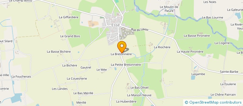 localisation de l'entreprise LA SOURCE ELIOT  ESSE