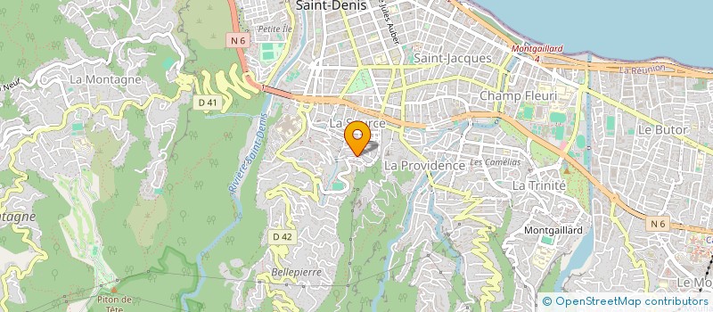 localisation de l'entreprise LA SOURCE ENSEMBLE à SAINT-DENIS