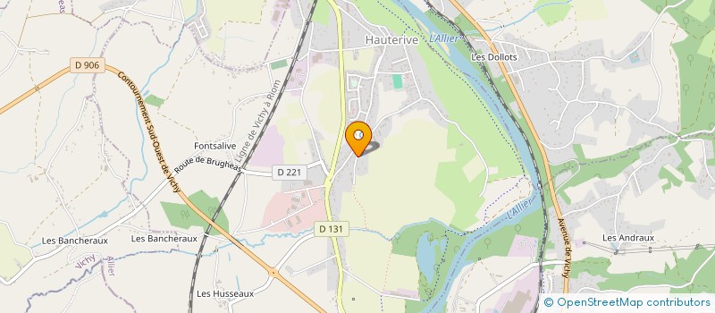 localisation de l'entreprise LA SOURCE IMMOBILIER à HAUTERIVE
