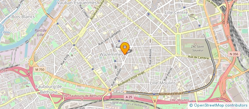 localisation de l'entreprise LA SOURCE LOTOISE à LILLE