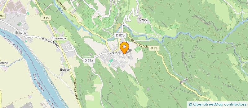 localisation de l'entreprise LA SOURCE SOUS LES BONNES  BRIORD