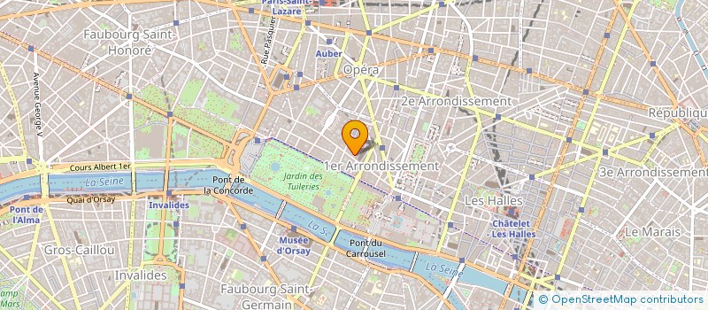localisation de l'entreprise LA SOURDIERE à PARIS