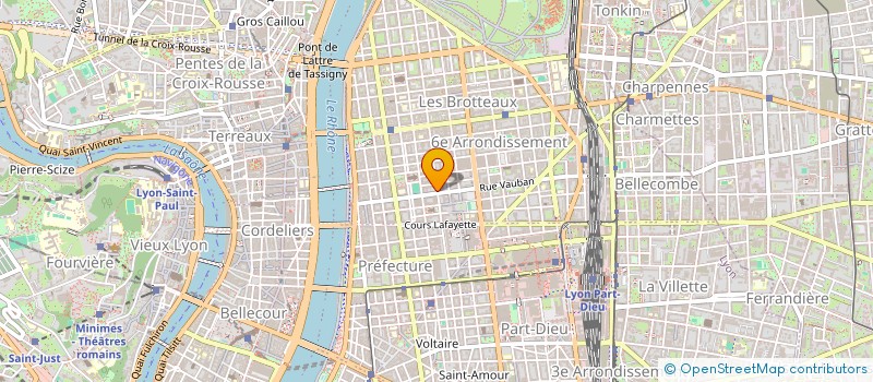 localisation de l'entreprise LA SOURDIERE  LYON