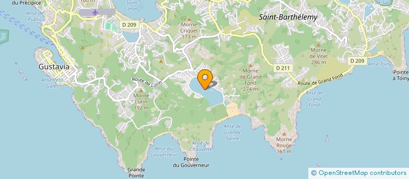 localisation de l'entreprise LA SOURIS à SAINT BARTHELEMY
