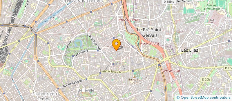 localisation de l'entreprise LA SOURIS DIGITALE  PARIS