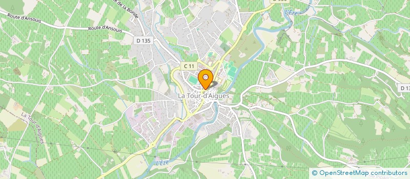 localisation de l'entreprise LA SOURIS GOURMANDE DE LA TOUR à LA TOUR-D'AIGUES