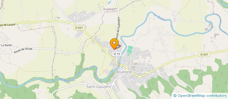 localisation de l'entreprise LA SOURIS PUYBEGONNAISE  PUYBEGON